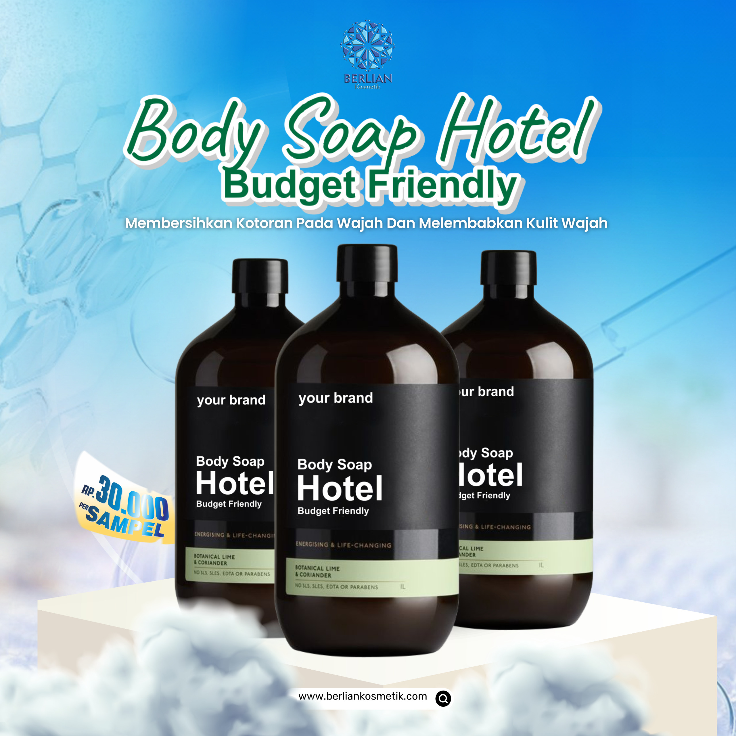 Body Soap Hotel Budget Friendly  5L